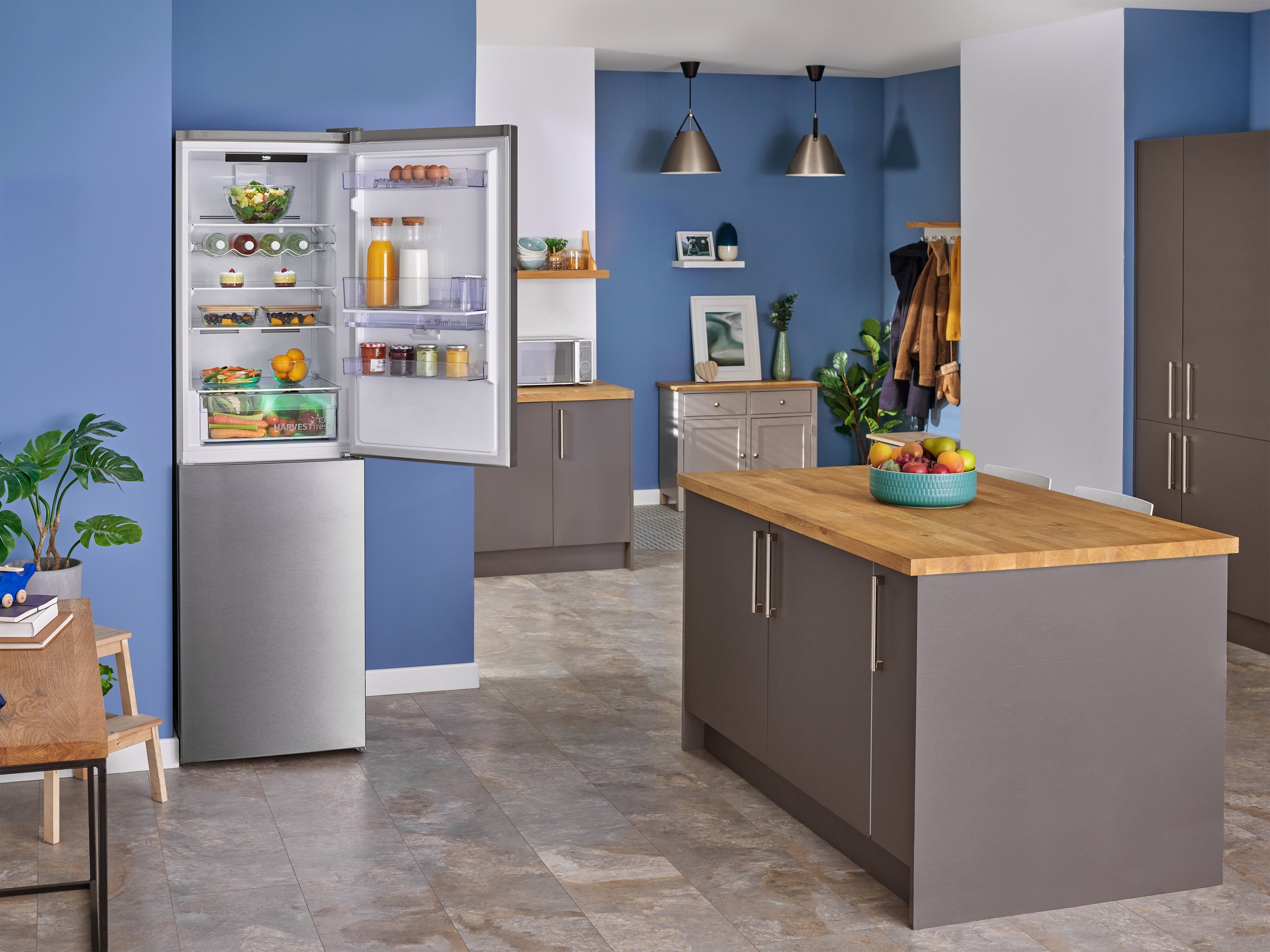 Serbatoio Acqua Originale Beko Per Frigorifero CNG4601DVPS - Ricambio Trasparente