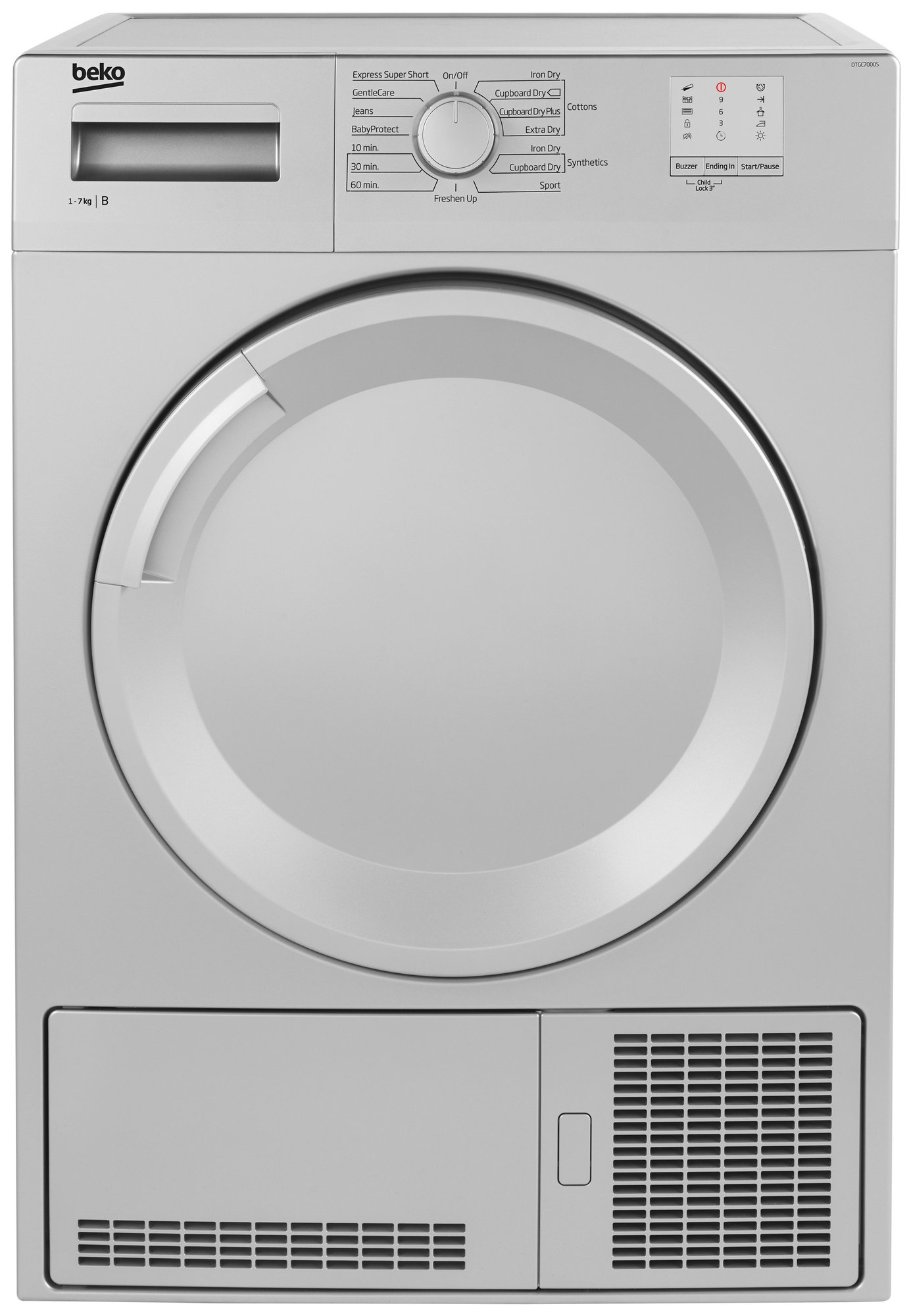 Calentador Secadora Beko DTGC7000S DTGC7000W DTGC8000B Sparefixd Adecuada Para Elemento Calentador De Secadora Beko Climatizador Evaporativo