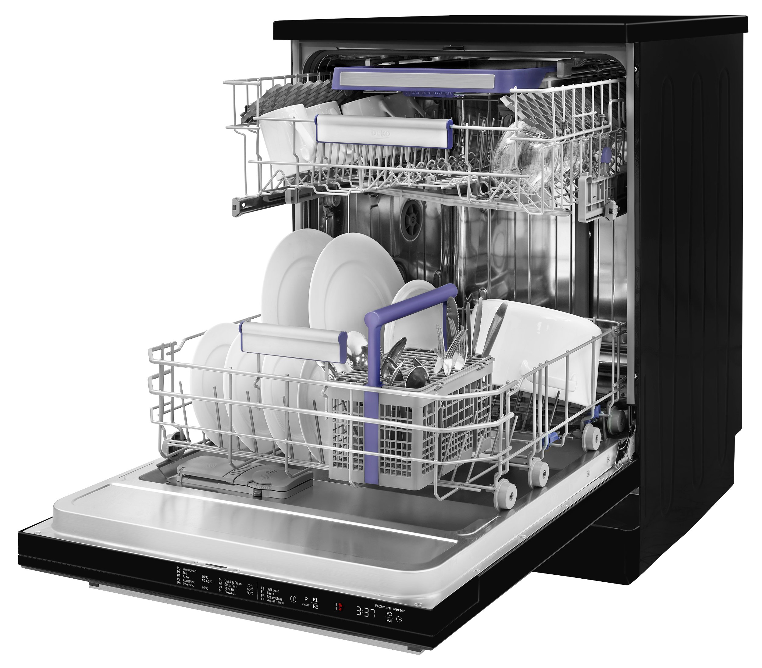 Dishwasher with AquaIntense Technology DEN28320G Beko UK
