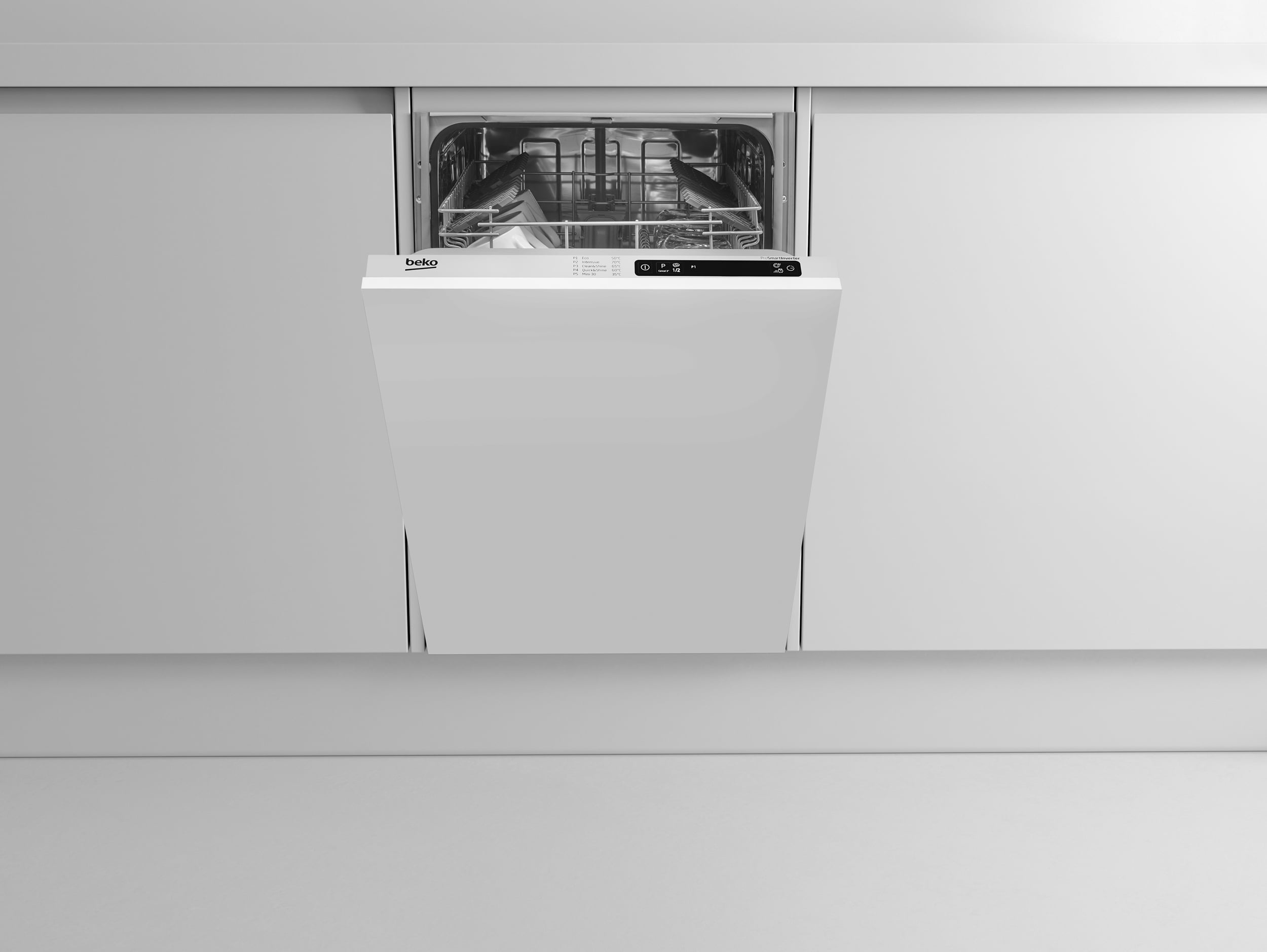 A+ Energy Rated Integrated Dishwasher with Programmes DIS15R10