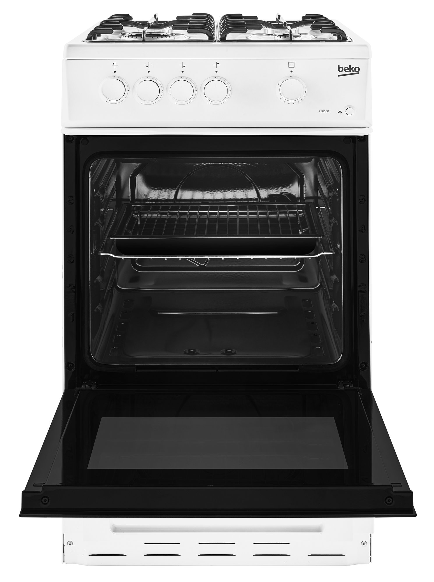 Boxer Cooker 50cm Freestanding Gas Single Cavity Cooker KSG580 | Beko UK