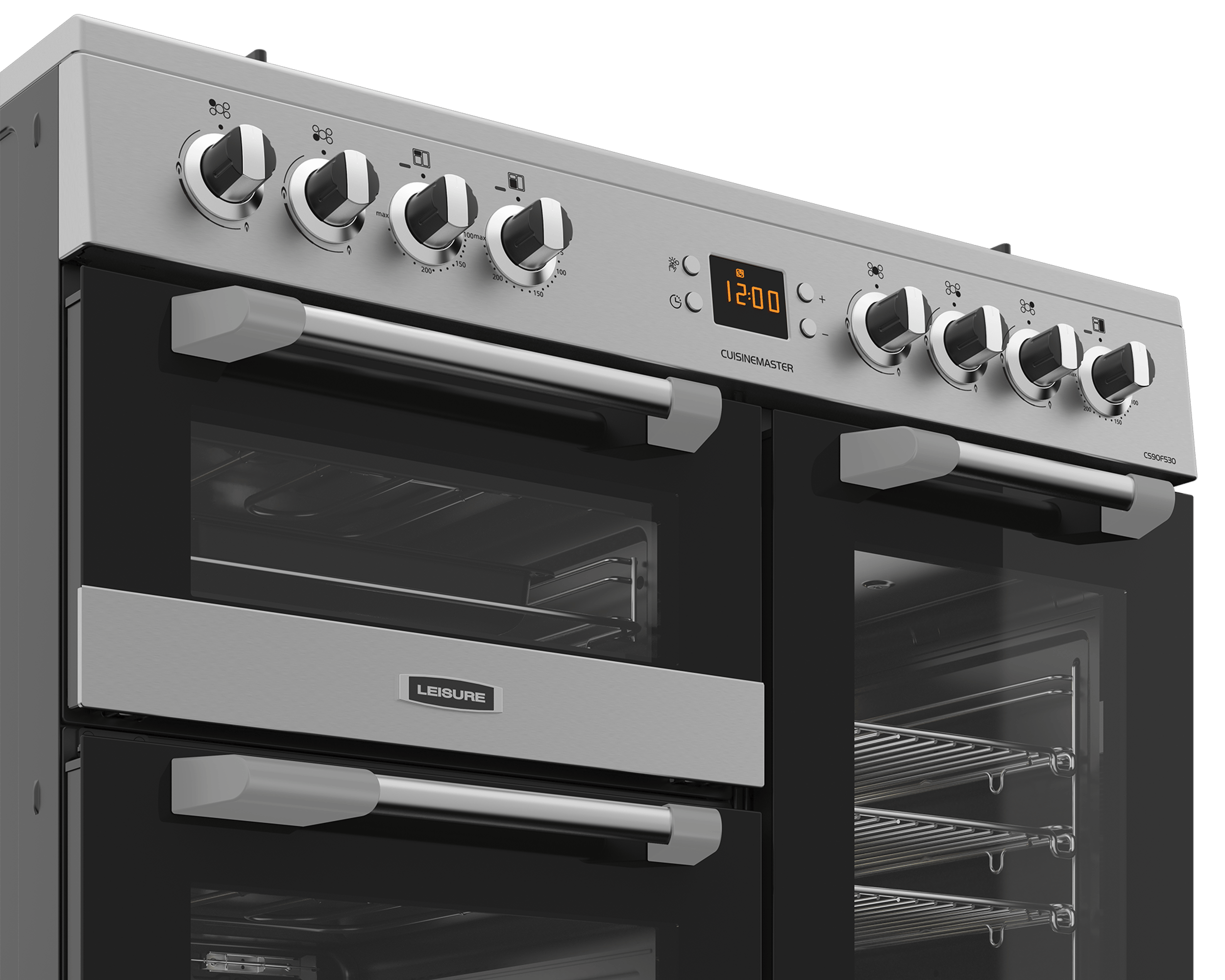 90cm Dual Fuel Range Cooker | Cuisinemaster CS90F530 | Leisure