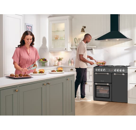 90cm Dual Fuel Range Cooker | Cookmaster CK90F530 | Leisure