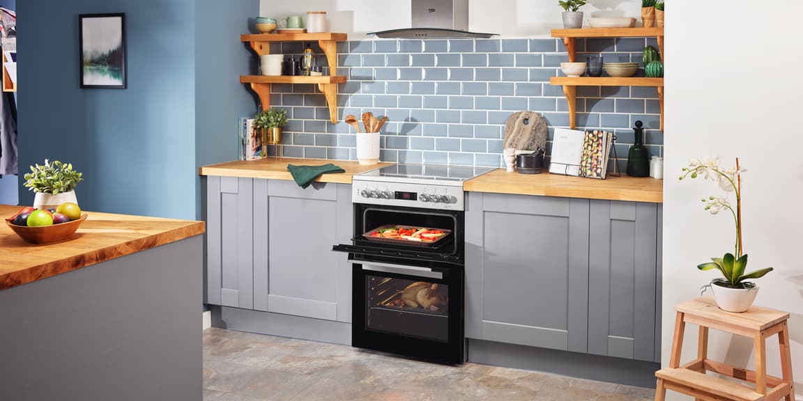 Dual freestanding cookers cheap