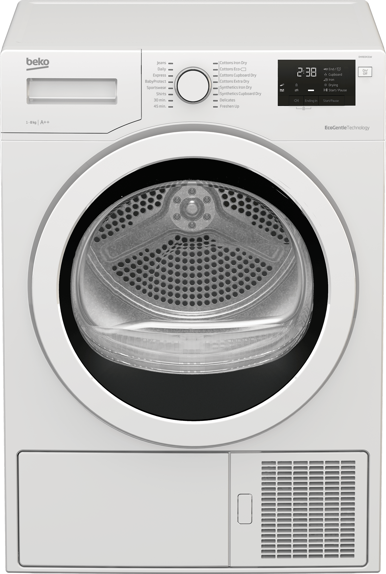 8kg Tumble Dryer with Heat Pump Technology DHR83431 | Beko UK