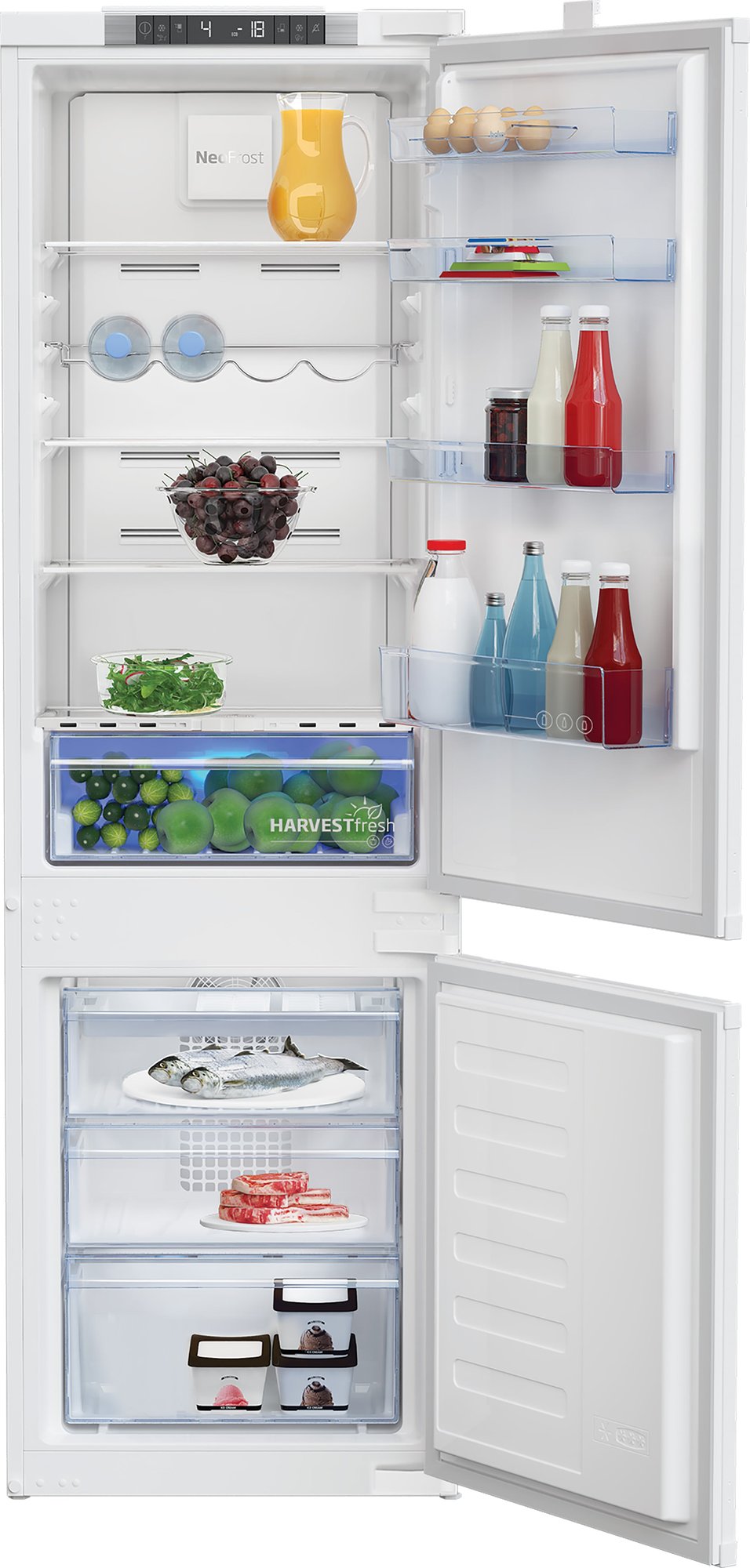 pavsb44027(感謝)/3 Integrated Neofrost Fridge Freezer with HarvestFresh™ BCND4VE73