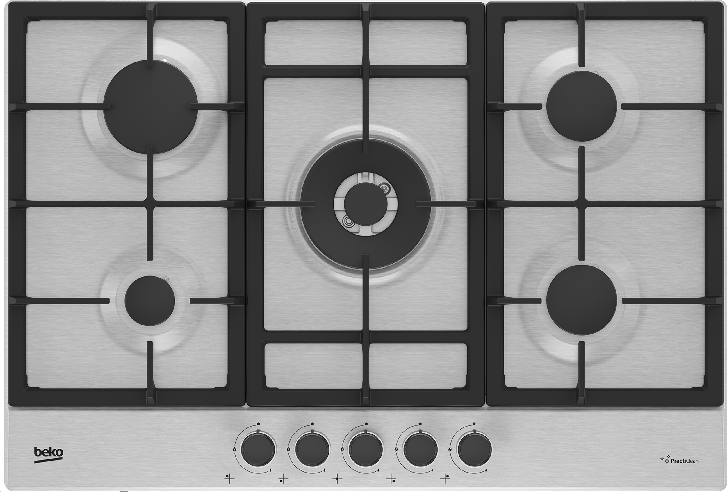 75cm Gas Hob with Front Knob Controls CIHYG32 | Beko UK