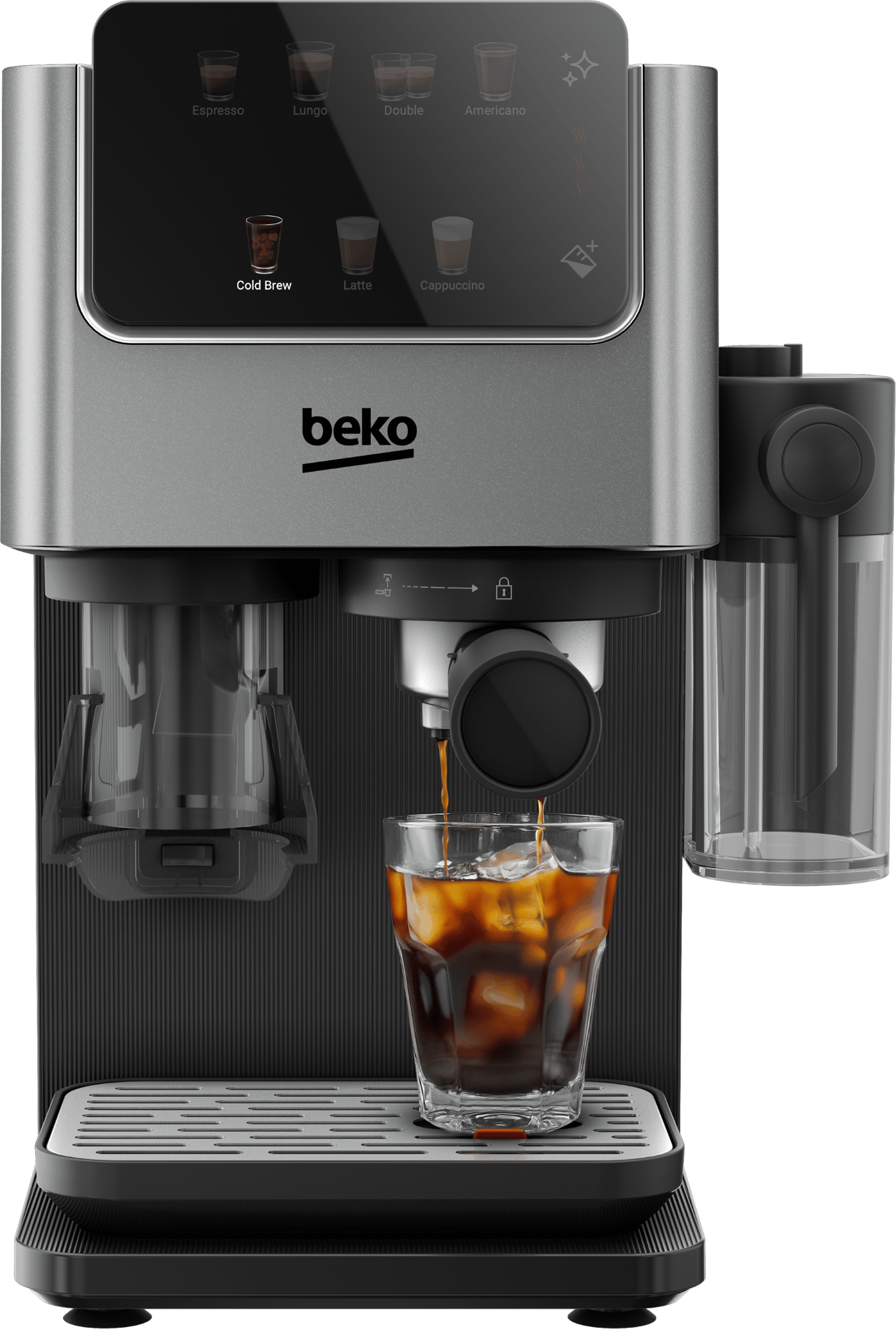 CaffeExperto Semi Automatic Espresso Coffee Machine with
