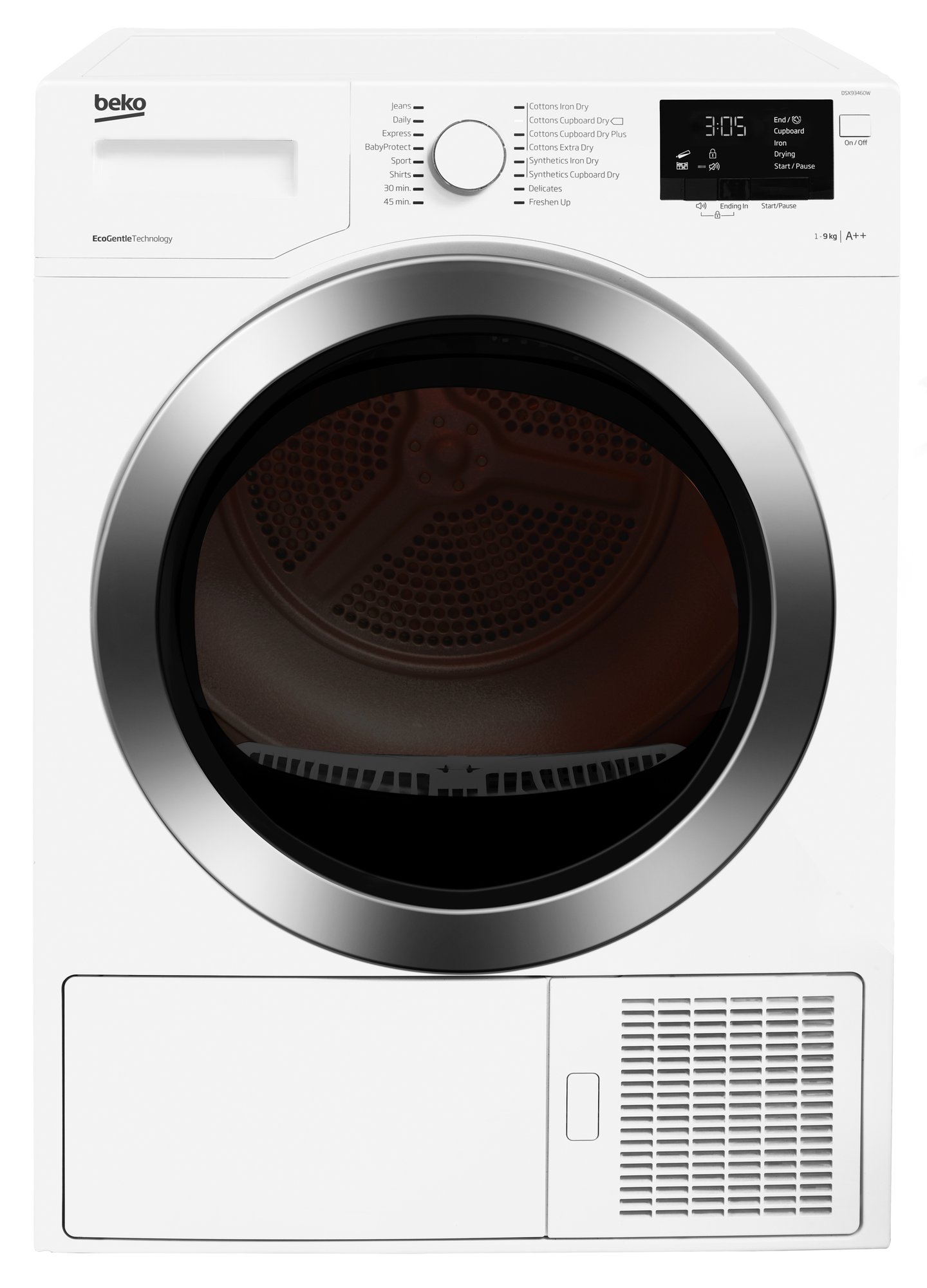 9kg Tumble Dryer with Heat Pump Technology DSX93460 | Beko UK