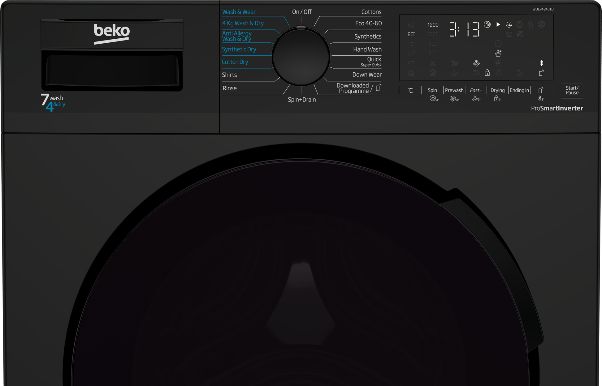 Beko 7 wash 4 dry bluetooth cheap