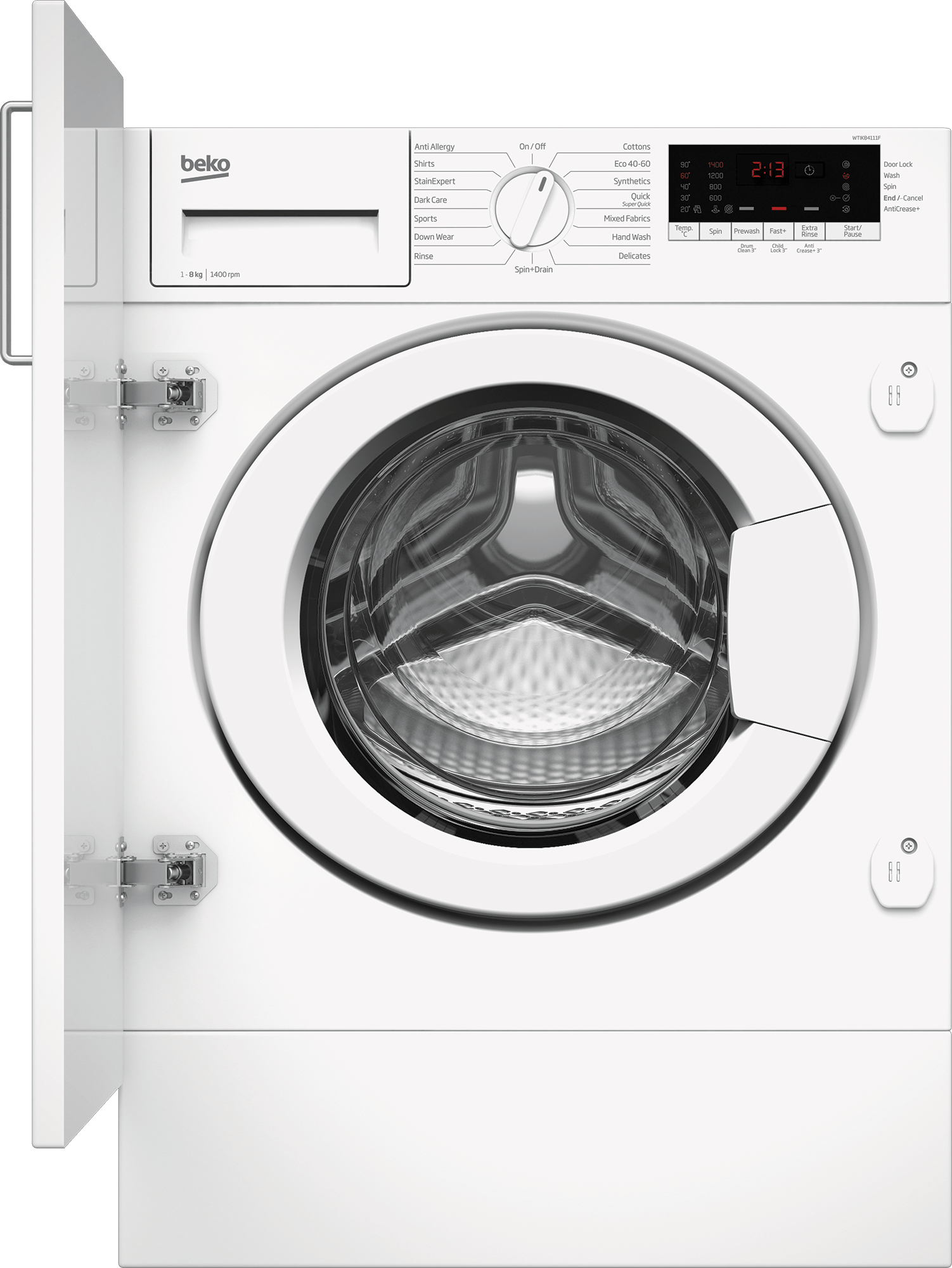 Beko integrated washer dryer 8kg online