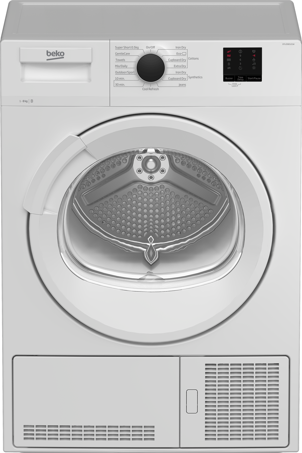 Beko dtlce80021w condenser tumble dryer deals