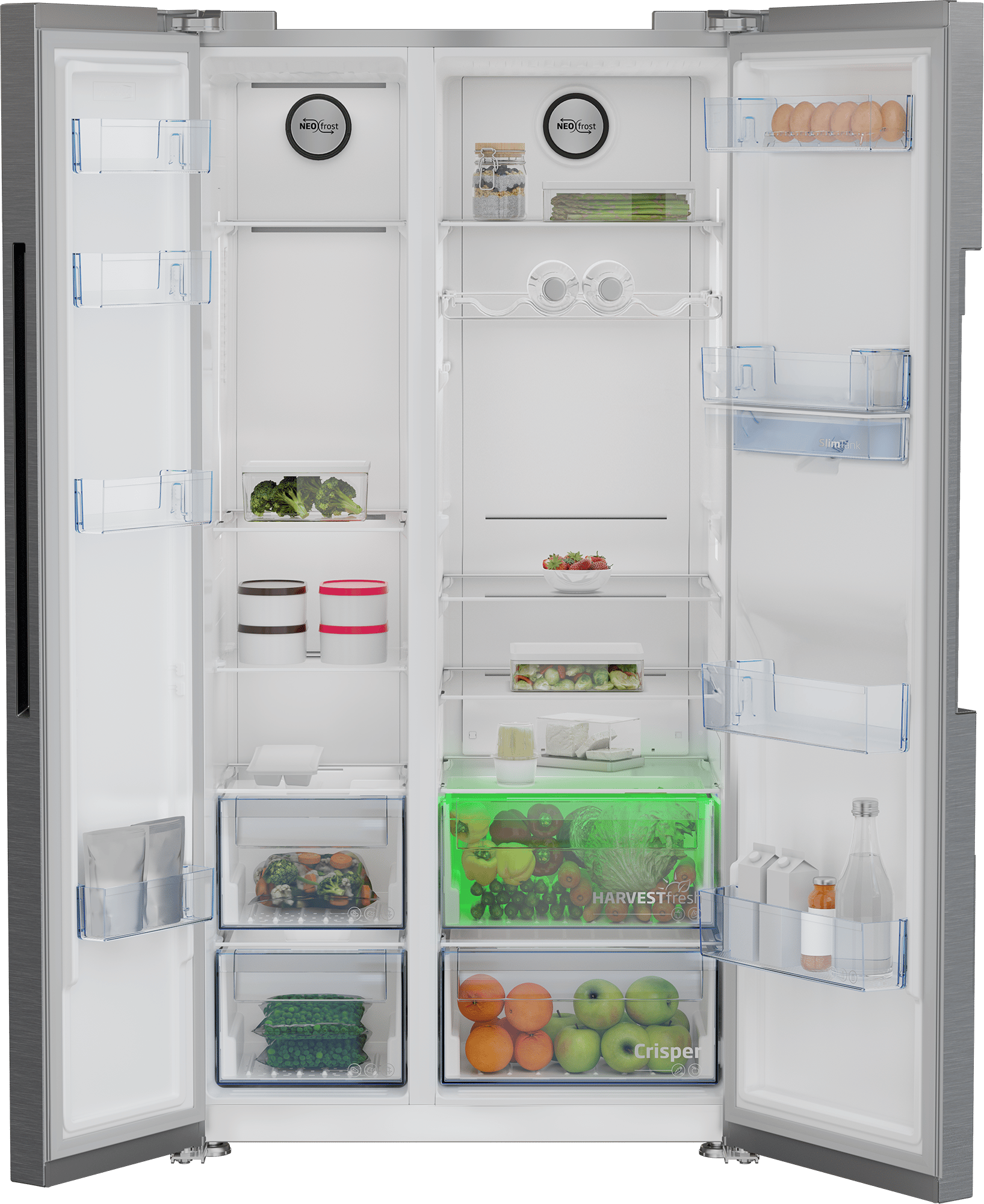 Bosch slim american fridge freezer cheap