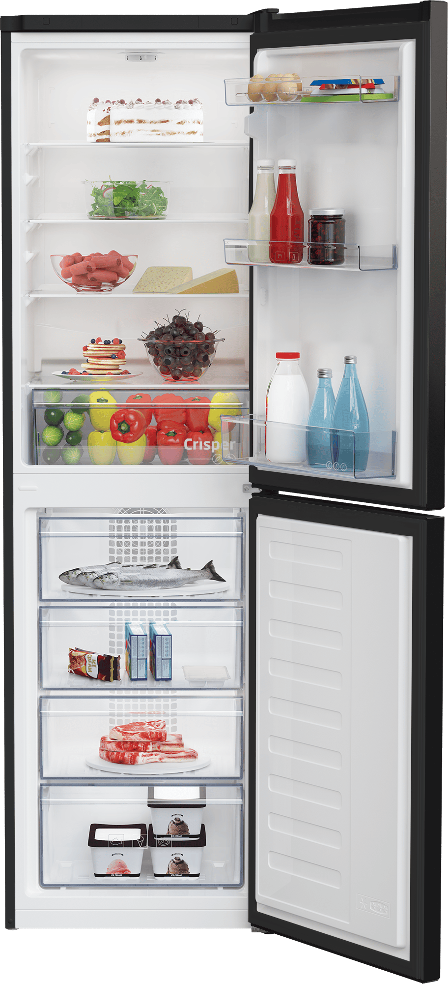 Beko 3582 fridge freezer sale