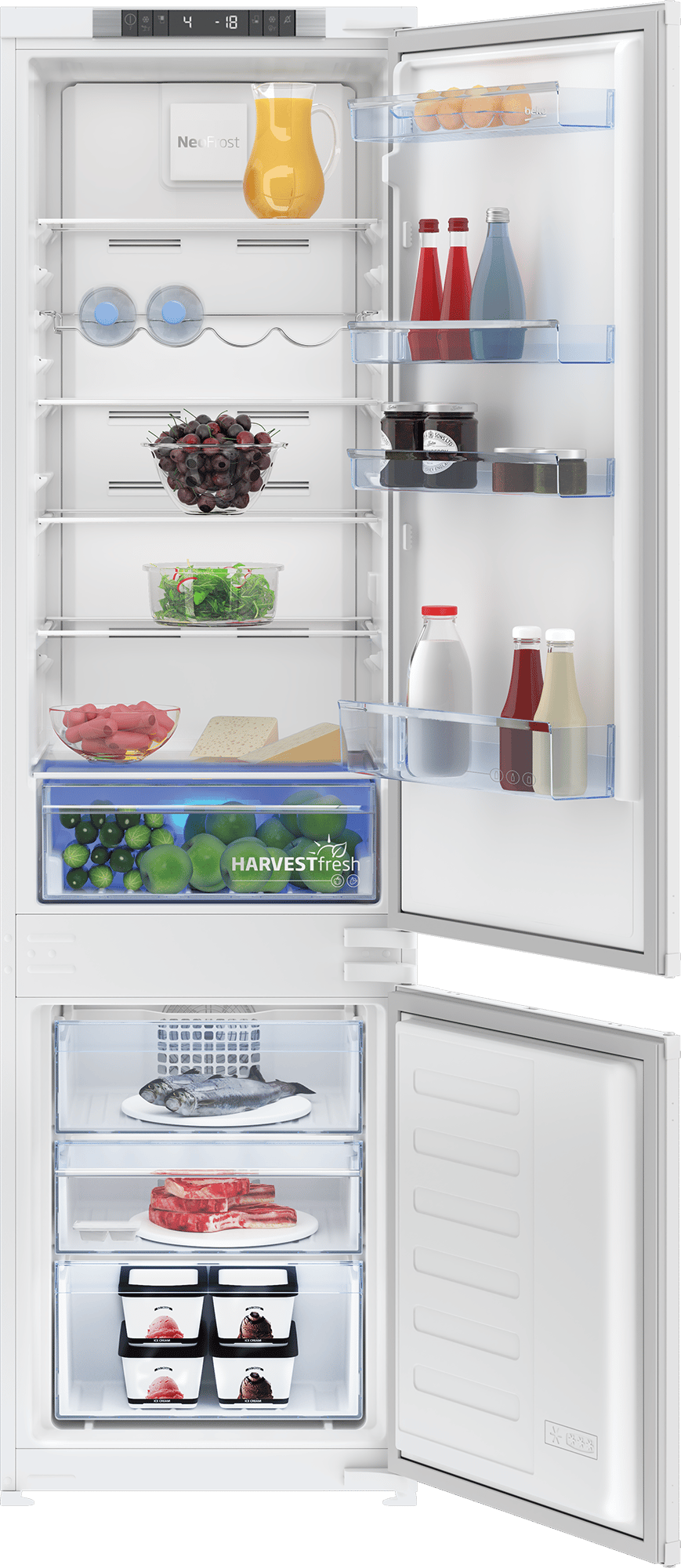 Cheap beko fridge freezer outlet