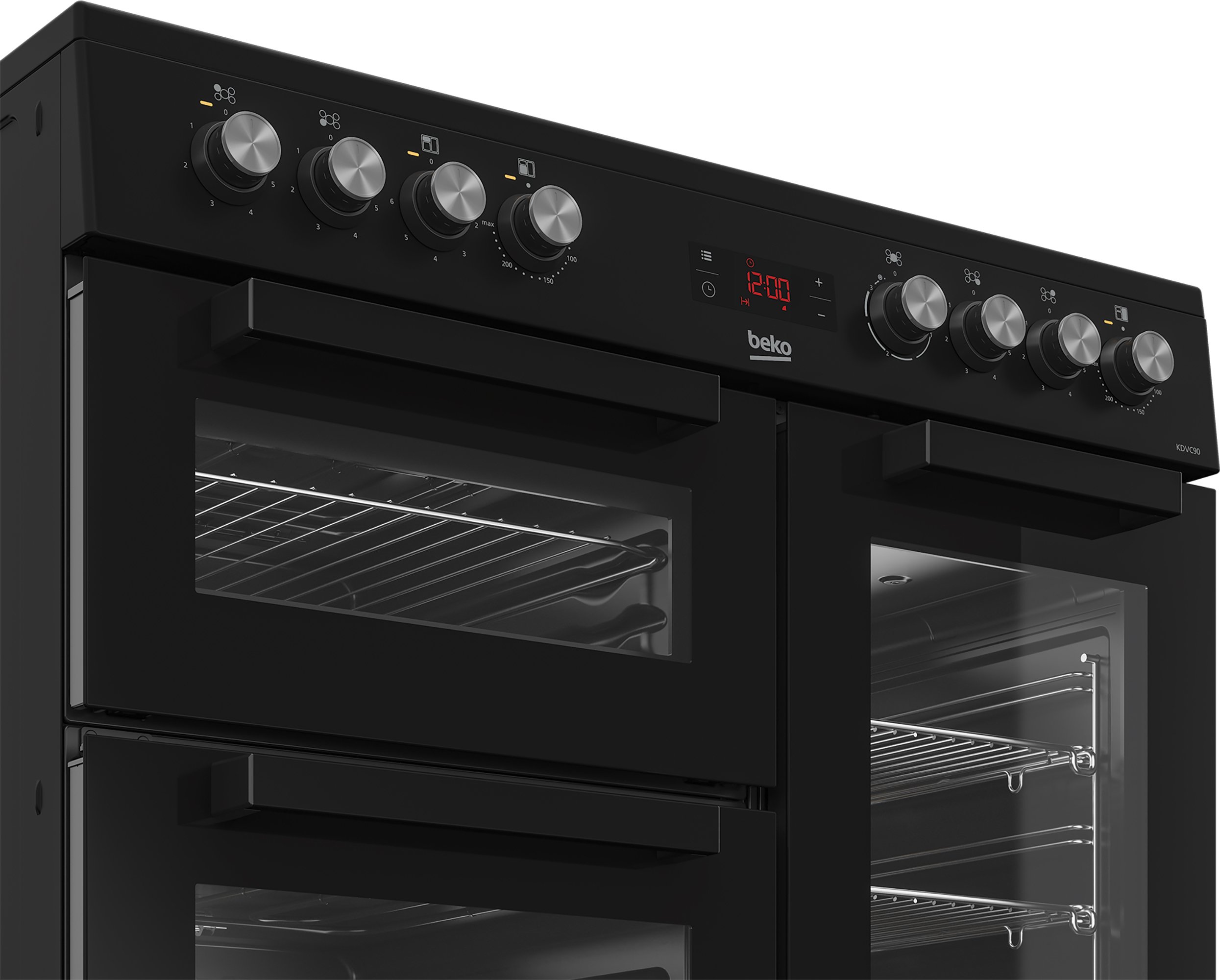 Beko kdvc90x 90cm electric range cooker discount