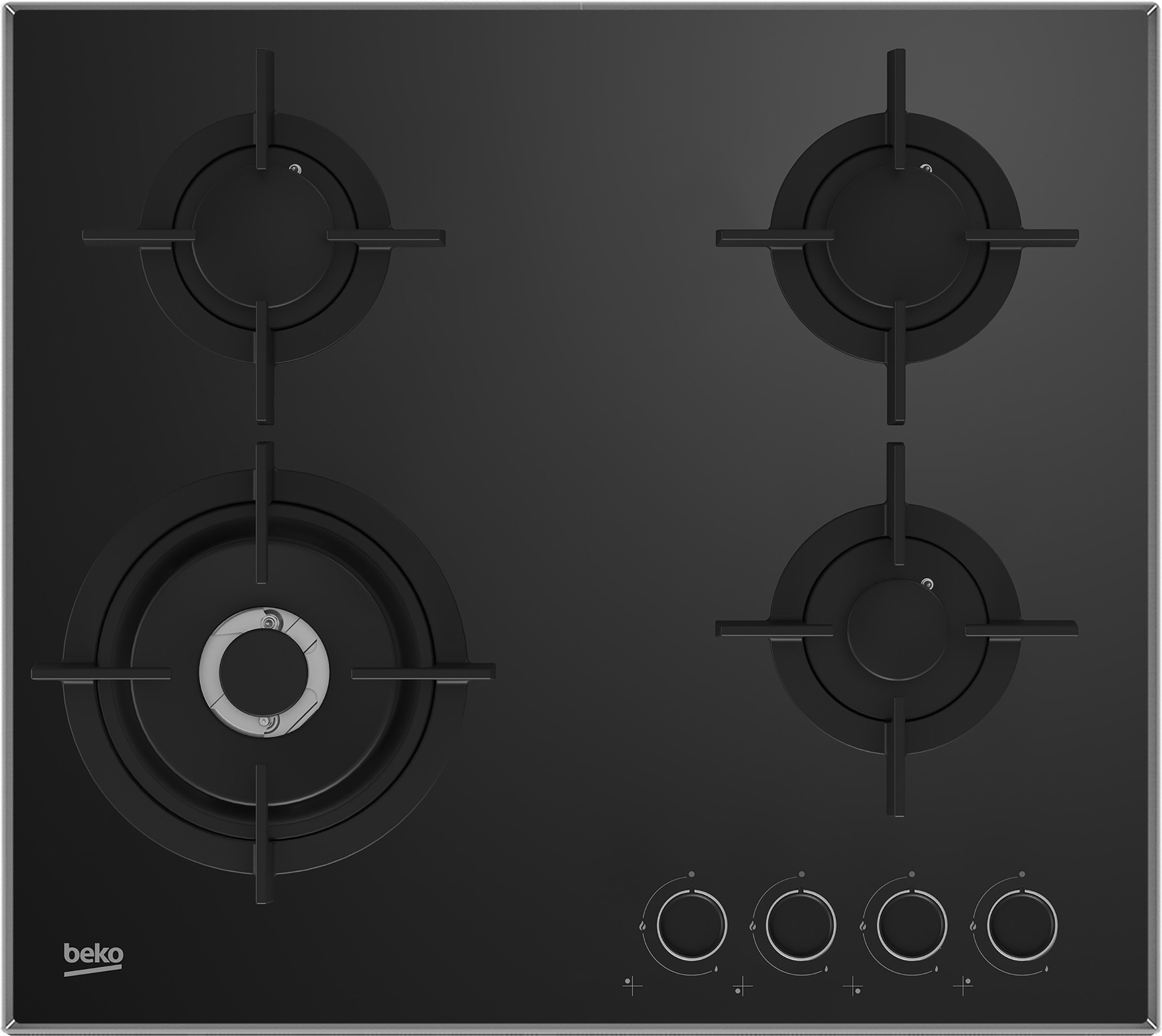 Black gas hob 60cm online