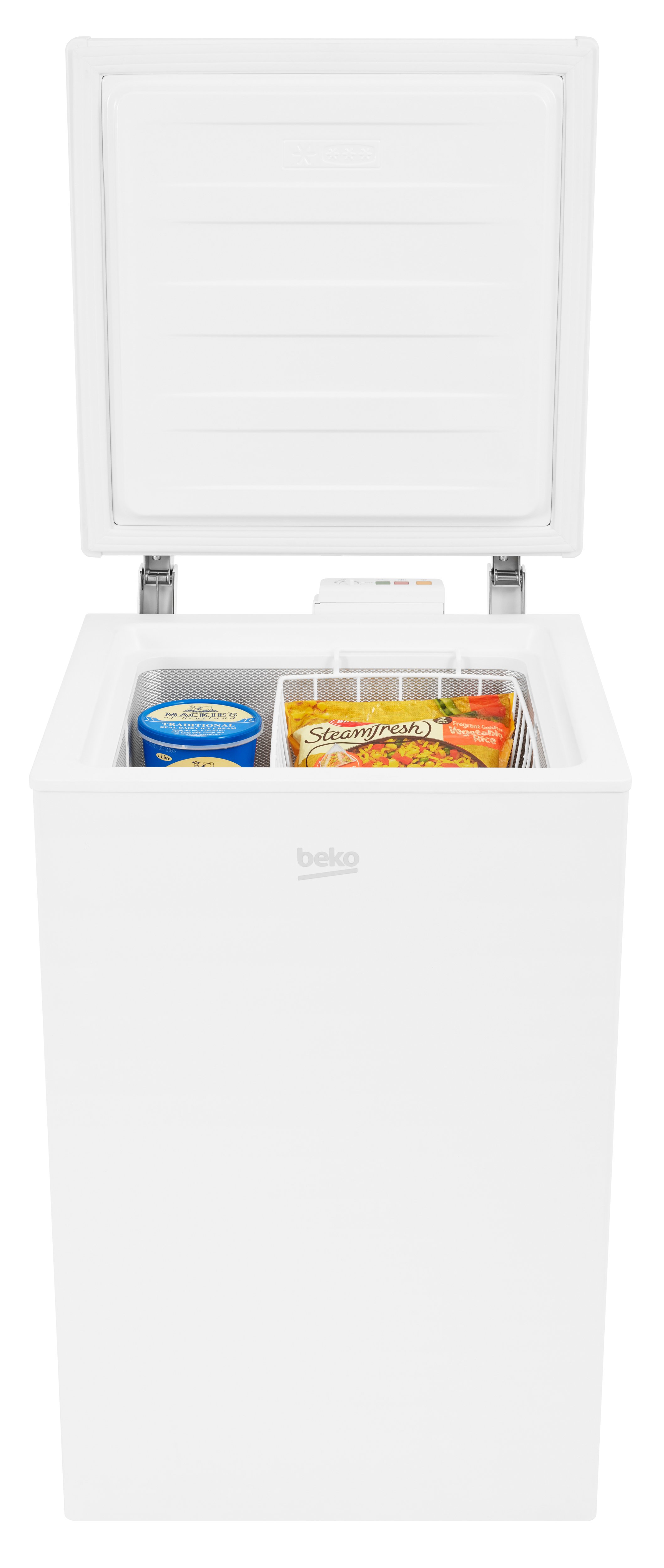Beko small chest freezer for garage top
