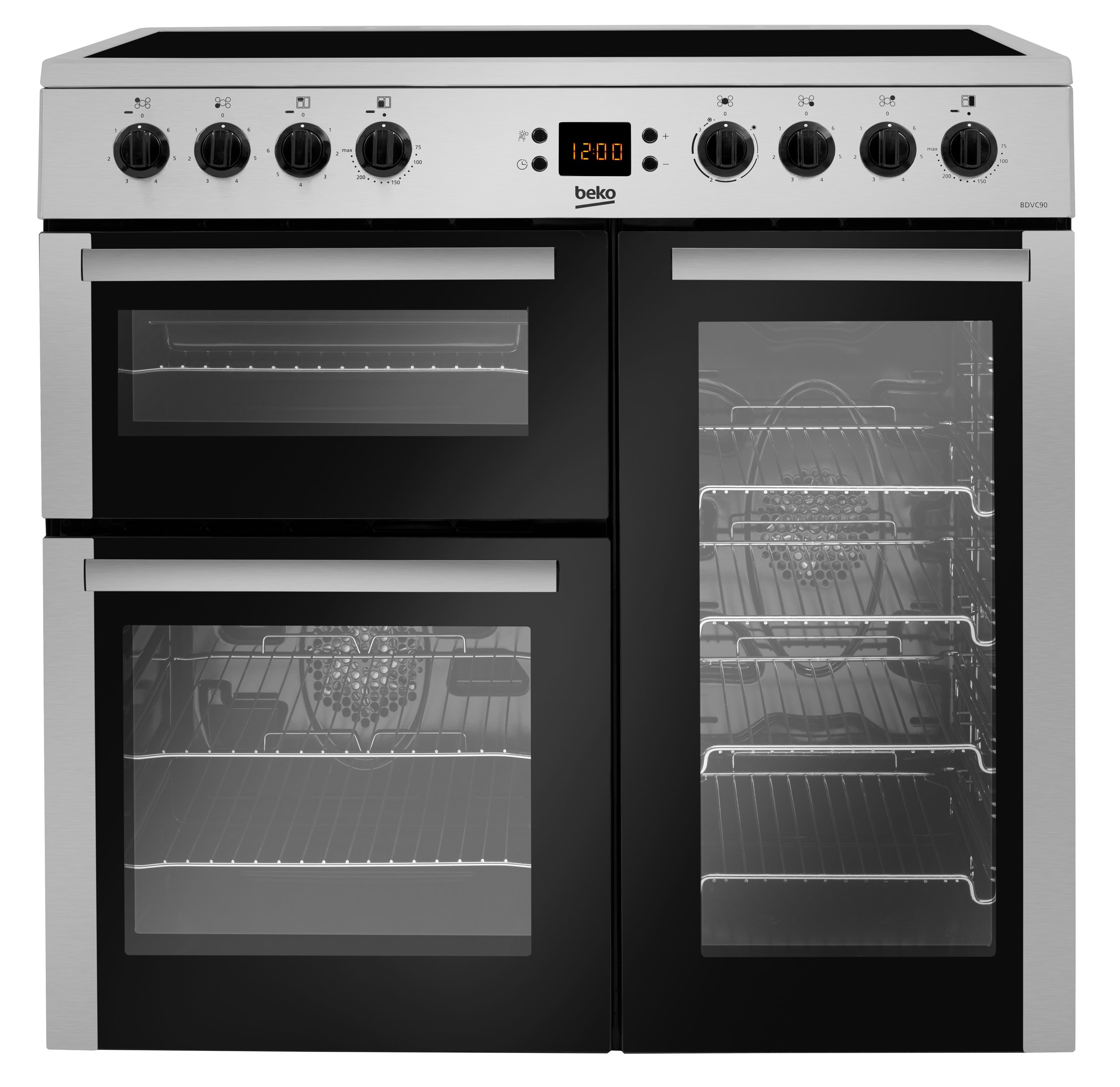 Beko 90cm electric range cooker cheap