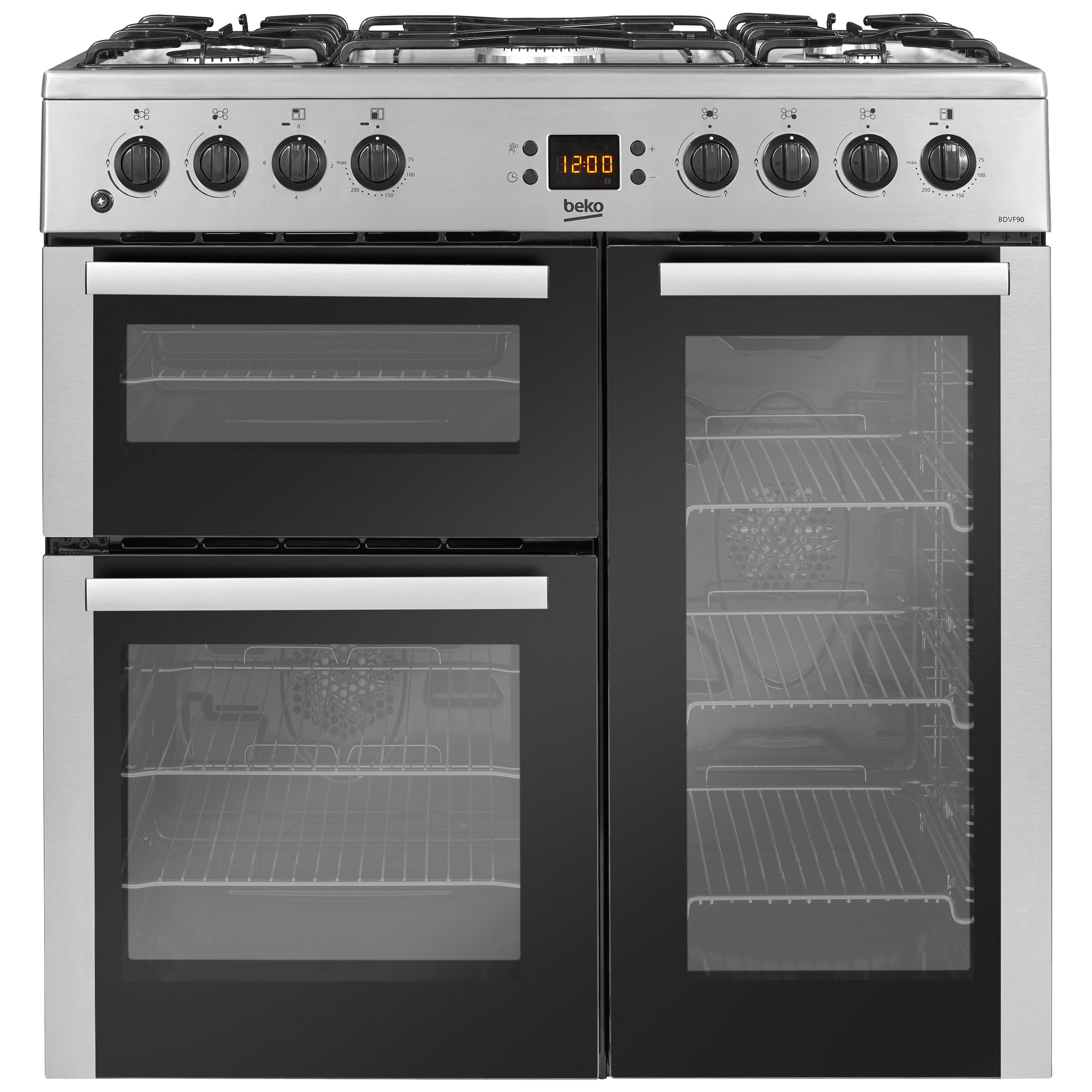 Beko range cooker dual fuel outlet