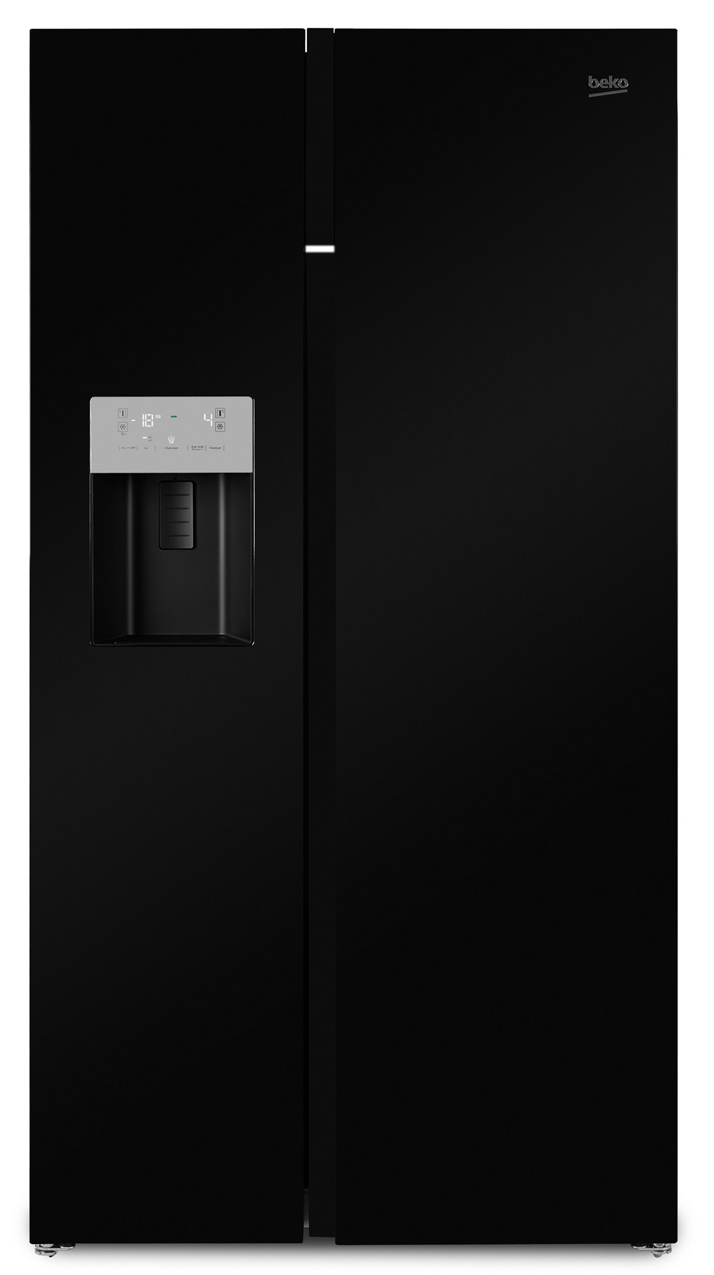 Black gloss american fridge freezer outlet