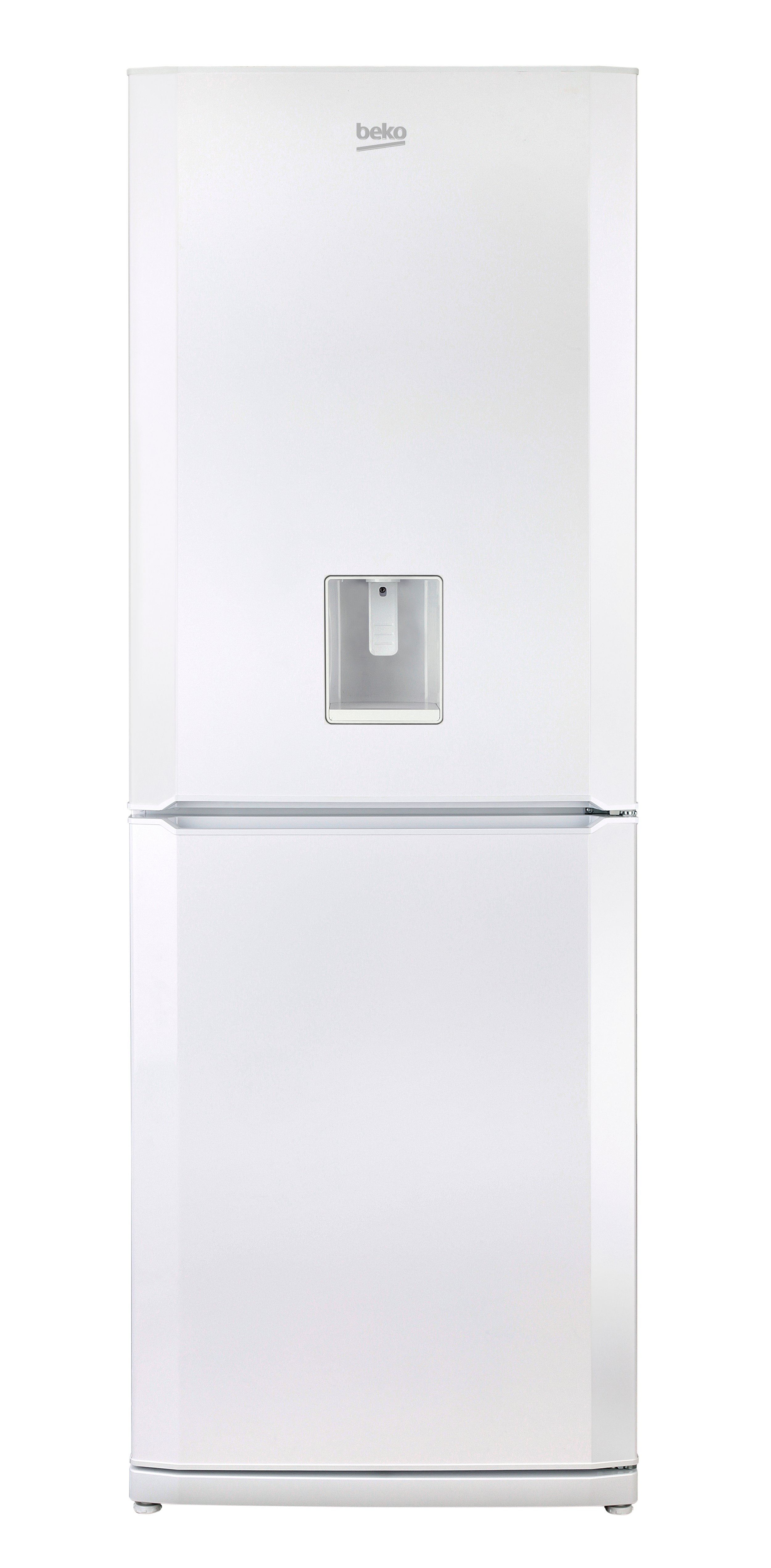 Beko white fridge freezer water dispenser top