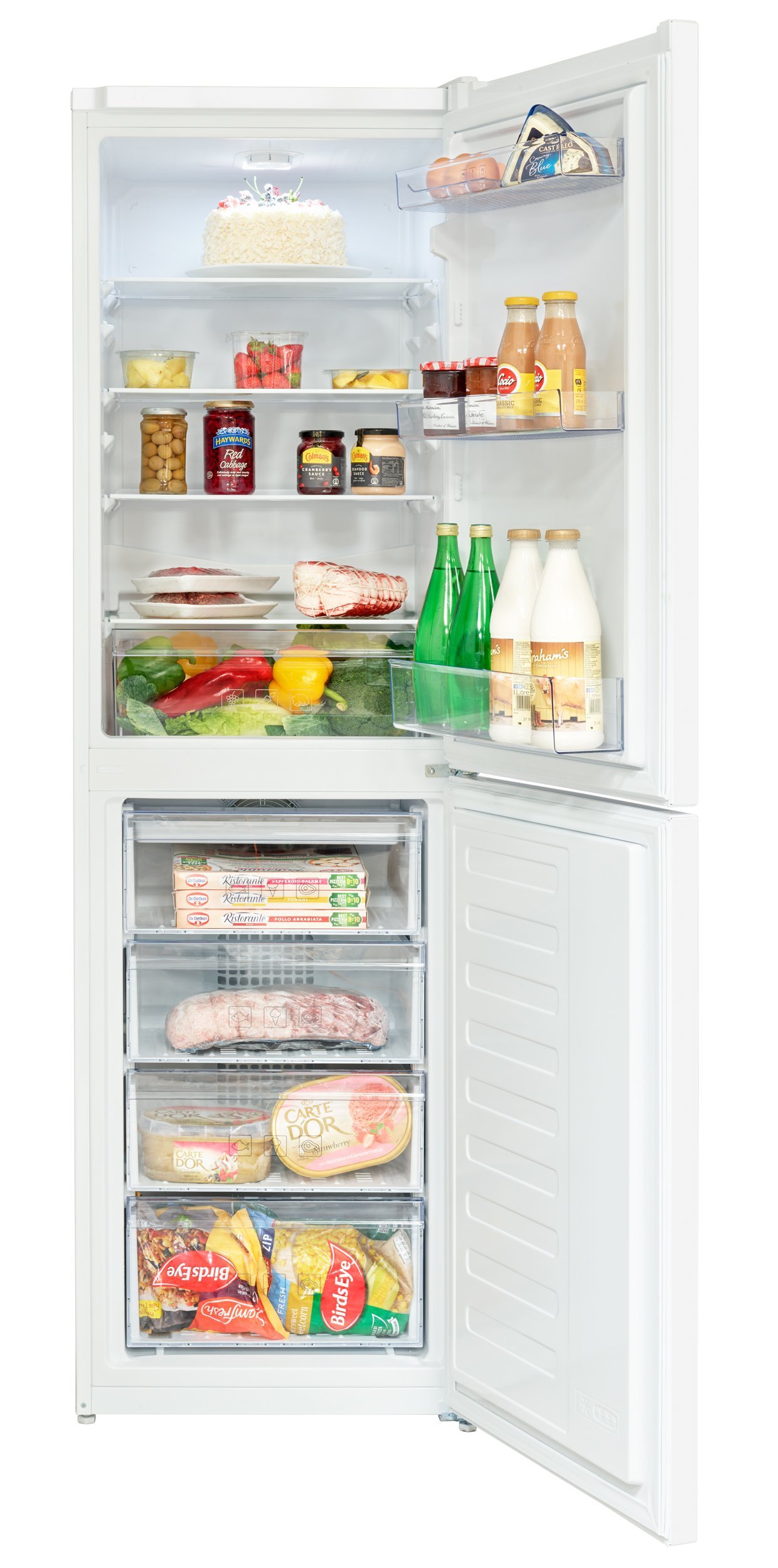 Crfg3582w beko fridge freezer shop