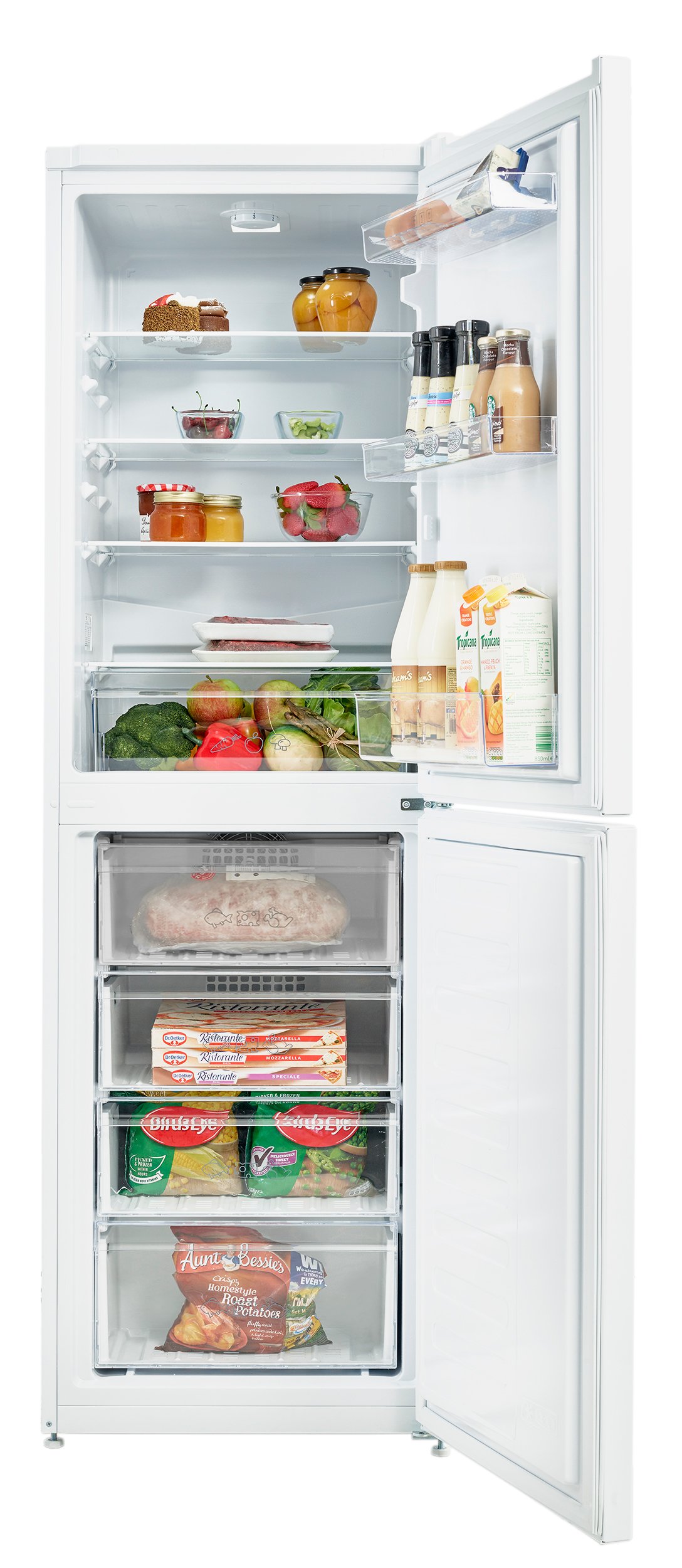 Beko fridge freezer crfg3582ds hotsell