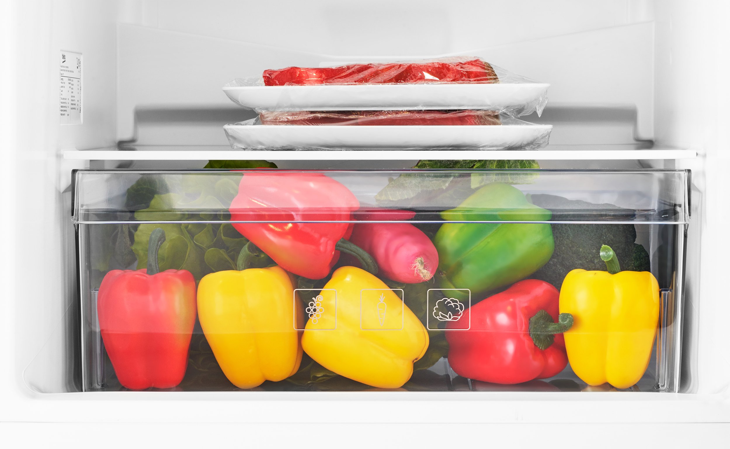 Beko 3582 fridge freezer sale