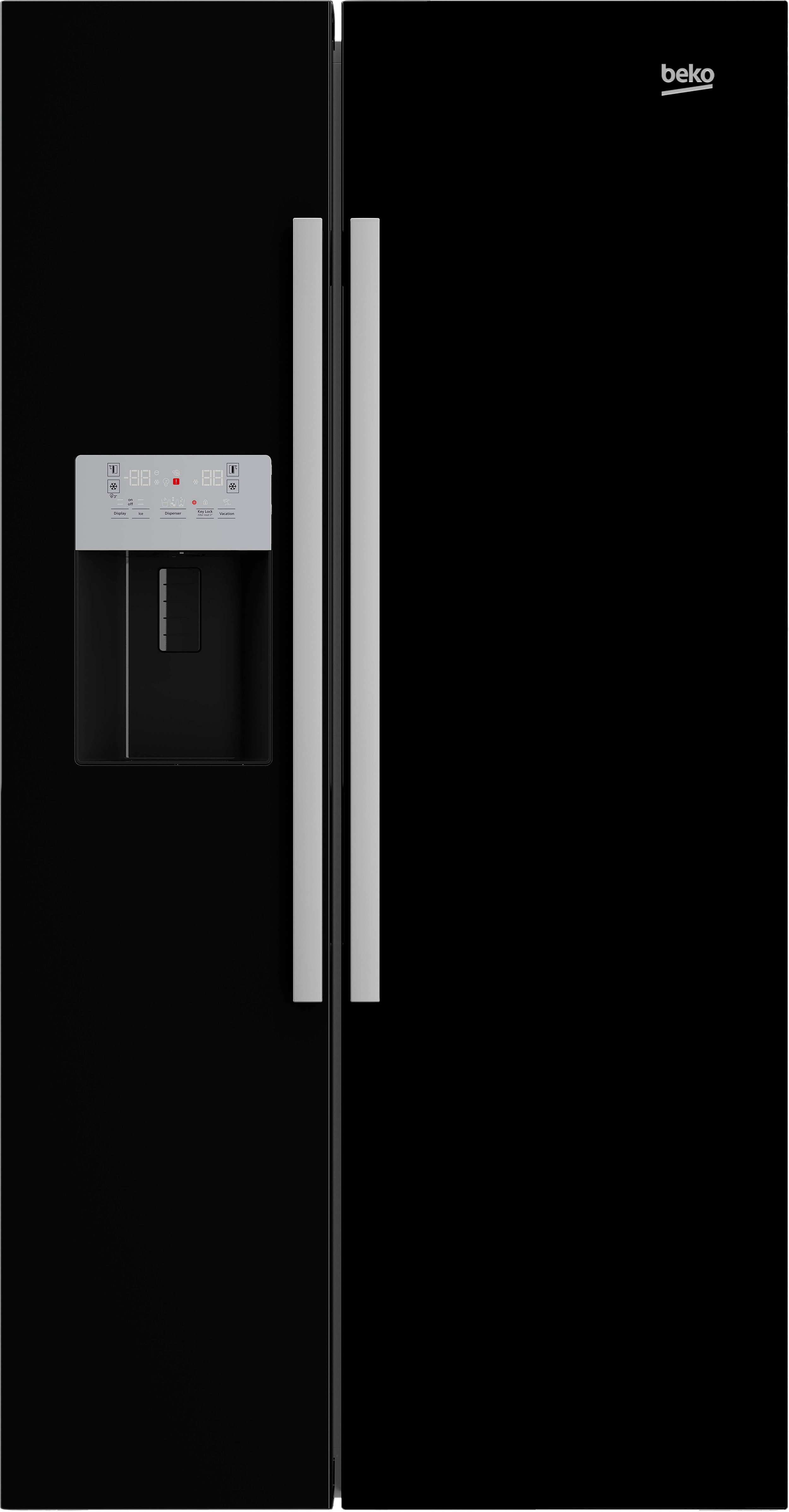 Non plumbed ice and water fridge freezer cheap