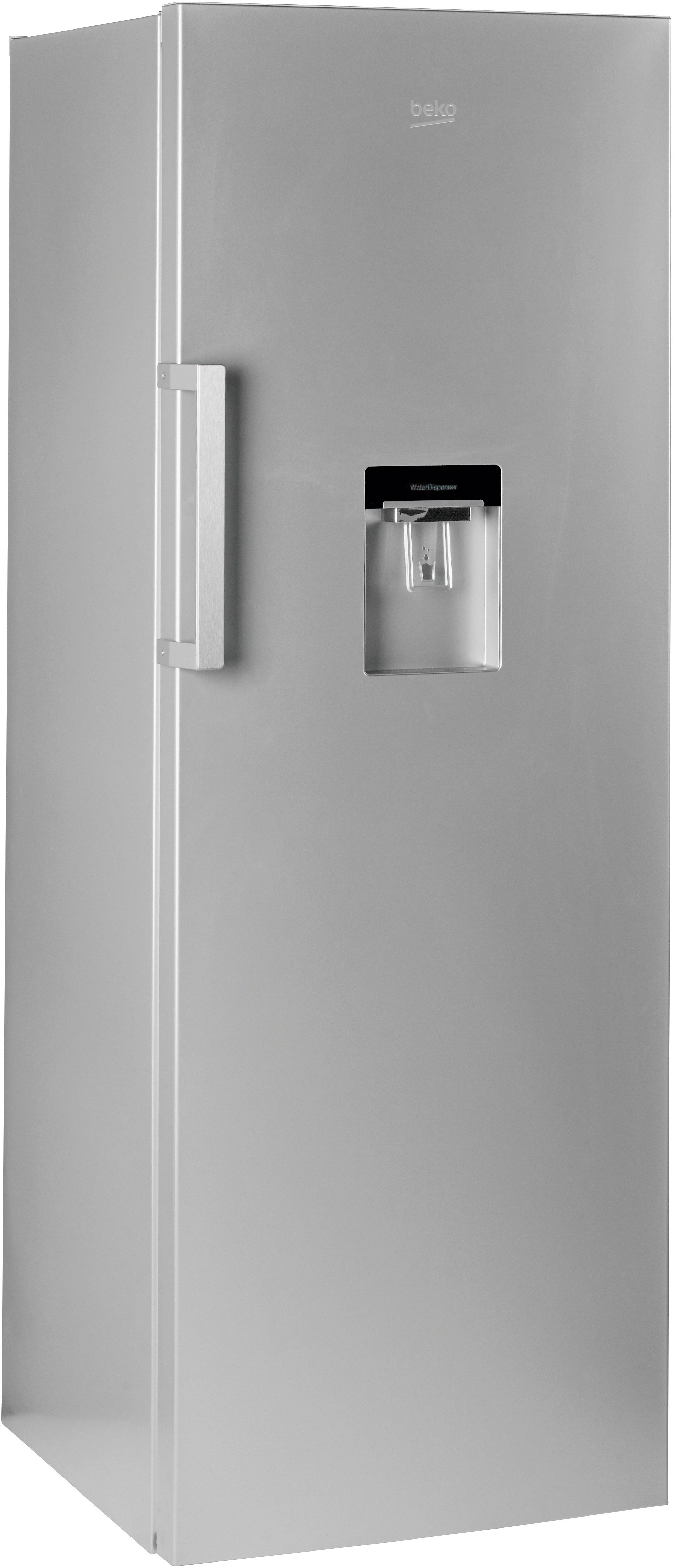Beko larder fridge silver discount