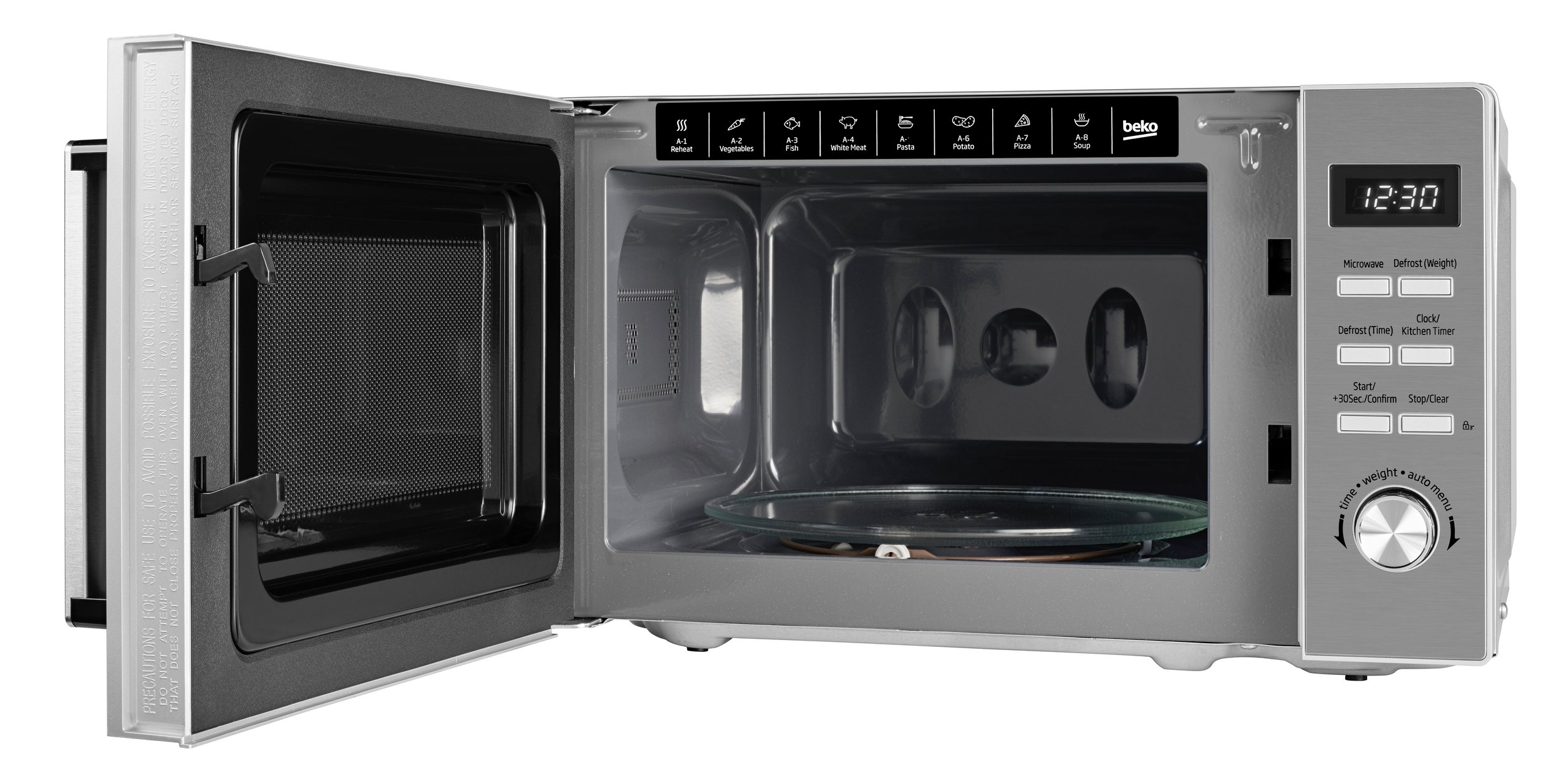 Beko mof20110b 800w compact microwave outlet