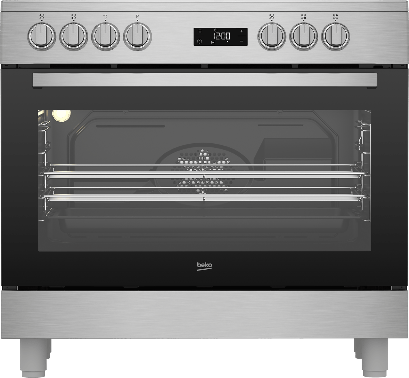 Beko electric range cooker 90cm outlet