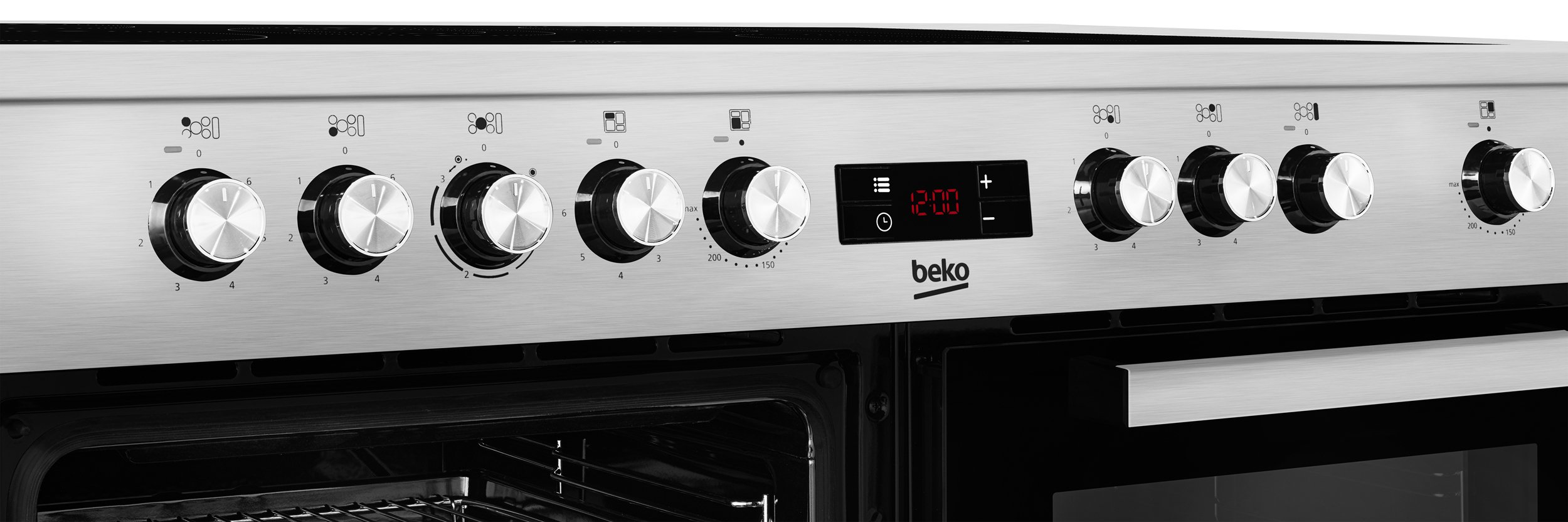 Beko kdvc100x 100cm electric range cooker cheap