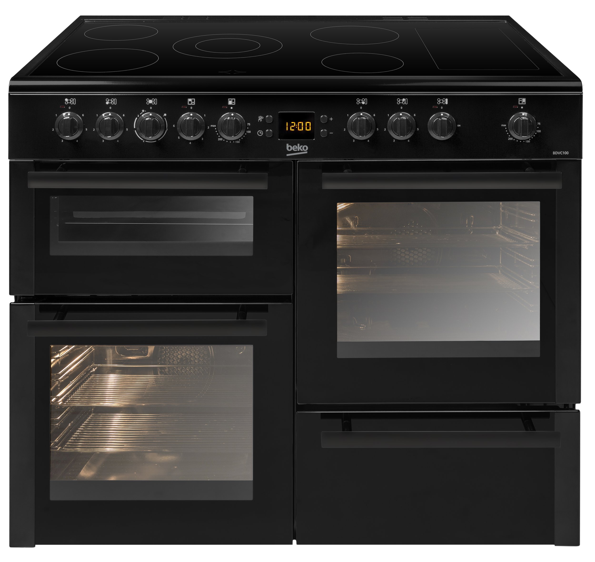 Beko 100cm electric range cooker cheap