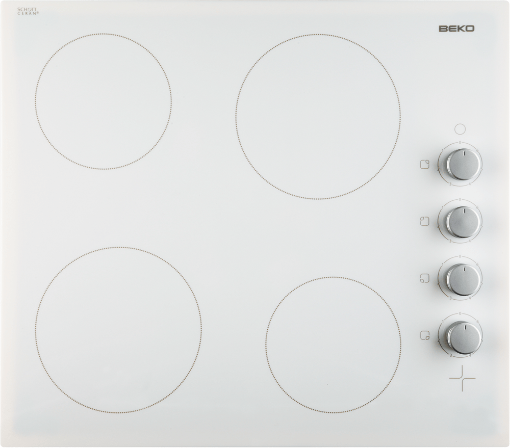 White cooker hob hot sale