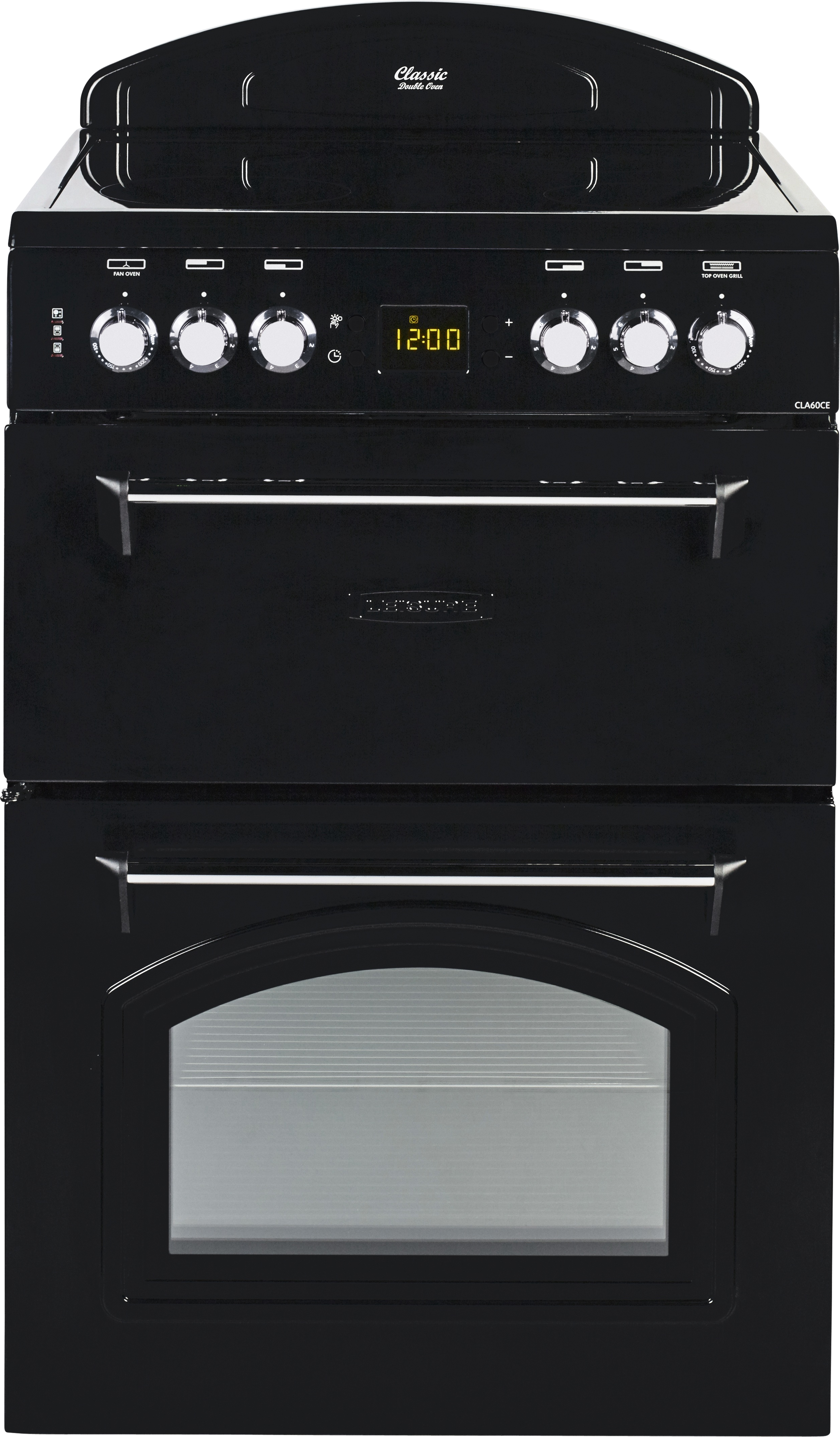Leisure double oven electric top