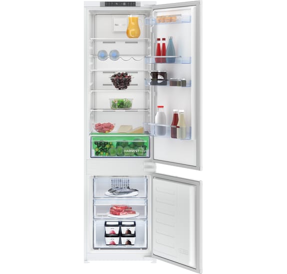 美品 、日立 with me BF-1 Integrated Frost Free Fridge Freezer with HarvestFresh™ BCND4V973