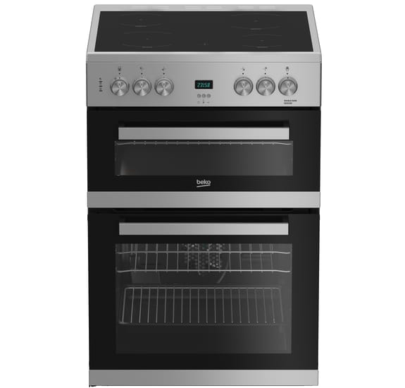 Beko electric cooker 60cm white outlet