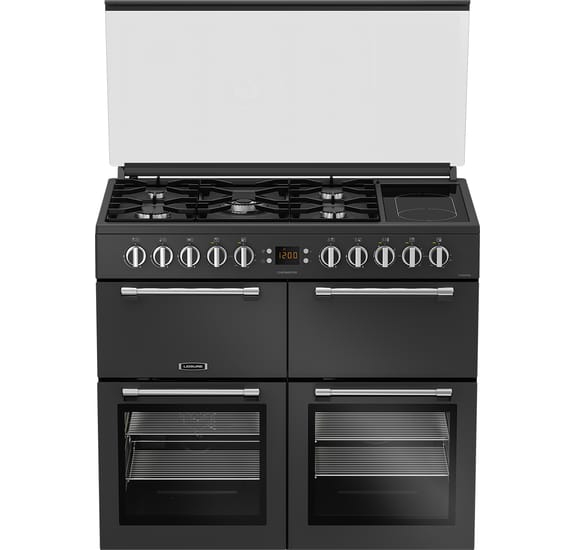 110cm range cooker with glass lid outlet