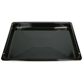 Buy BLACK ENAMELED ST TRAY(W_462xD_365xH_39)