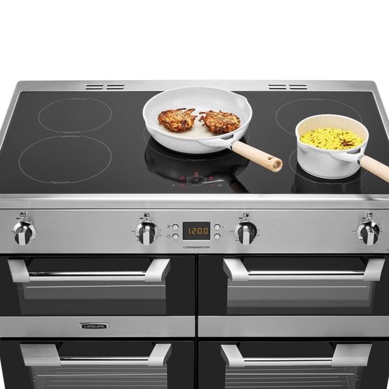 Induction hob range cooker 90cm hot sale